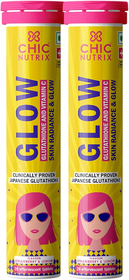 Chicnutrix Glow – Japanese Glutathione Effervescent (40 Tablets)